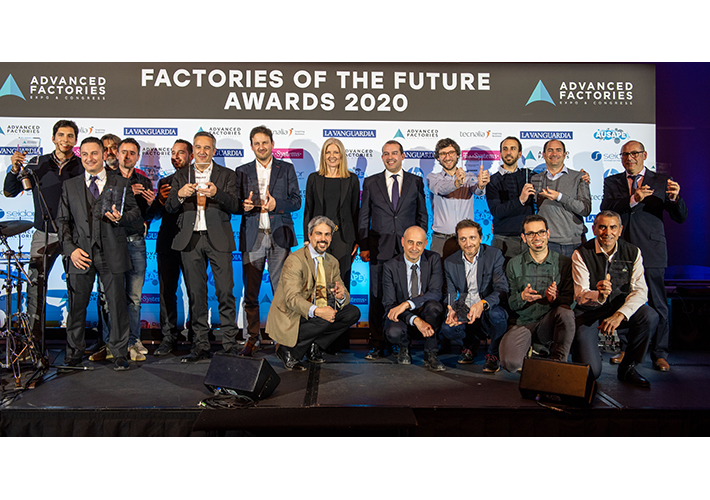 Foto Gestamp y la fábrica Rossignol, ganadores de los Factories of the Future Awards 2020.